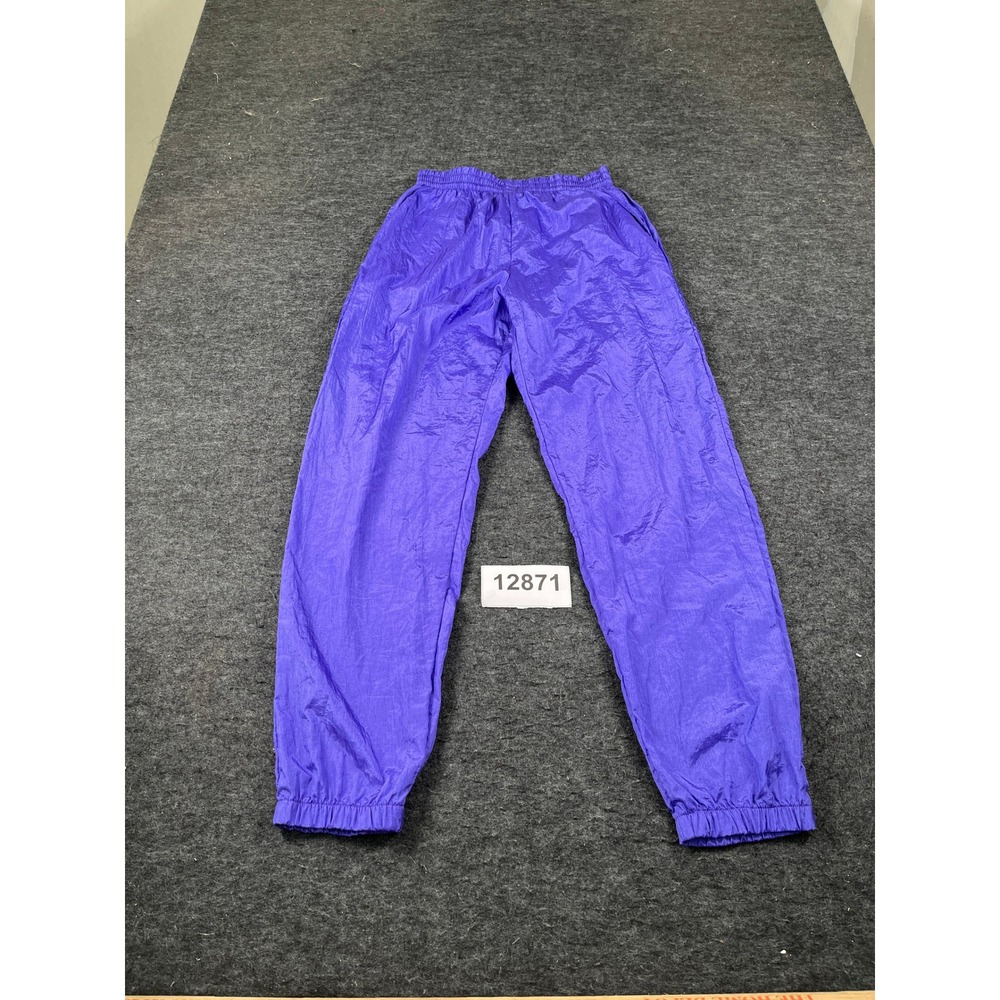 Rock Creek Casuals Track Pants Womens Medium Purple Elastic Waist Pleated